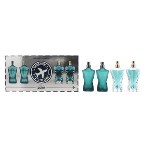 Jean Paul Gaultier Le Male - Gift Set With 2 x 7ml EDT Spray and 2 x ...