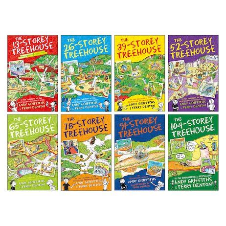 The 13-Storey Treehouse Pack x 8 - Scholastic Kids' Club