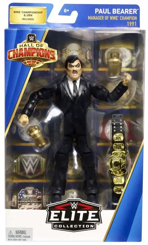 WWE Wrestling Elite Hall of Champions Paul Bearer Exclusive 6 Action Figure Mattel Toys - ToyWiz