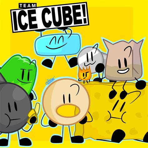 [Fan art(BFB):Team Ice Cube!] 🖌[Party Hat Pyro]🖌 - Illustrations ART street