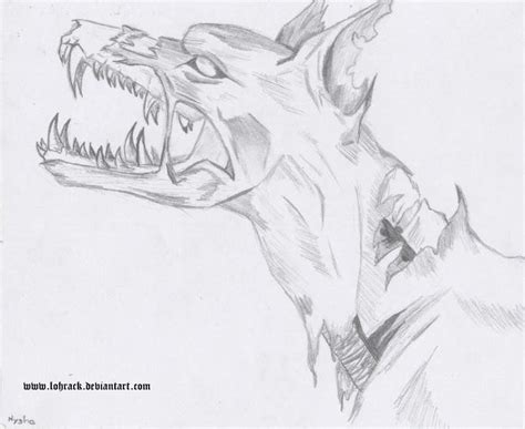 Hellhound | Hellhound tattoo, Swag art, Drawing sketches