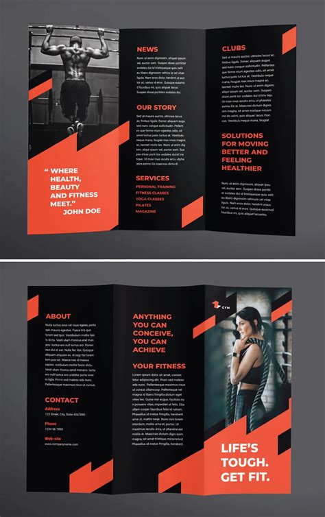 Tri Fold Brochure Design, Brochure Template, Book Cover Design, Book ...