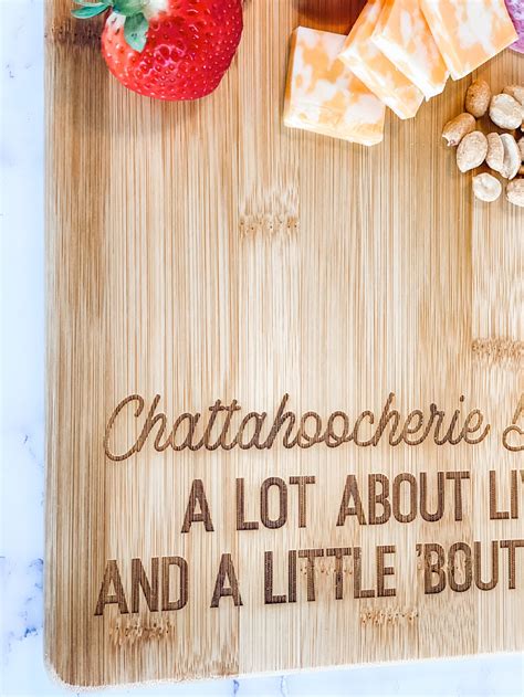 Charcuterie Board Engraved Charcuterie Board Chattahoocherie | Etsy