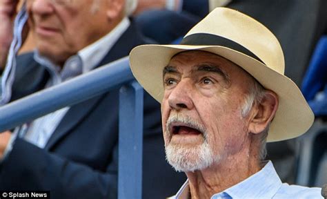 James Bond actor Sir Sean Connery unimpressed by Roger Federer at the US Open | Daily Mail Online