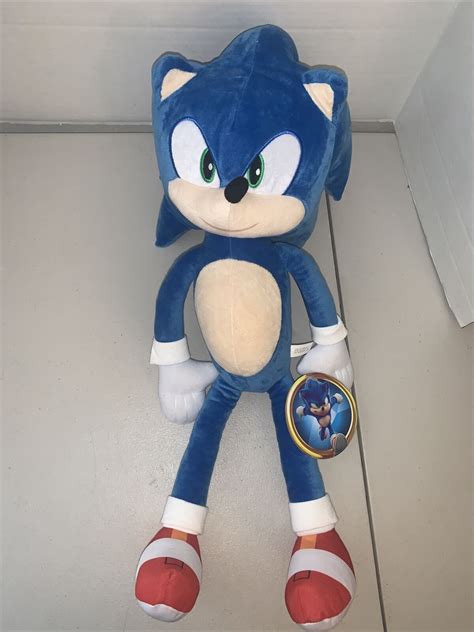 BRAND NEW! 2022 LARGE 22” Sonic The Hedgehog Movie 2 Plush Toy Factory ...