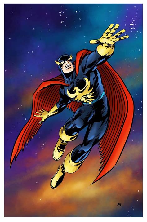 Nighthawk by Tom Morgan | Marvel comics art, Marvel dc comics, Avengers universe