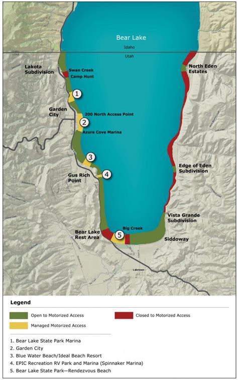 Bear Lake Rules and Information | Utah DNR – FFSL (Forestry, Fire and State Lands)