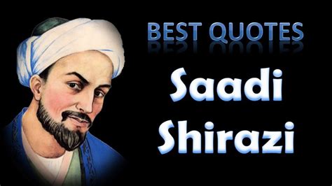 Best Saadi Shirazi Quotes - YouTube