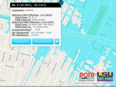 Lafayette Parish Flood Zone Map - 2024 Winter Solstice