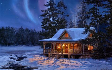 Log Cabin Wallpapers - Wallpaper Cave