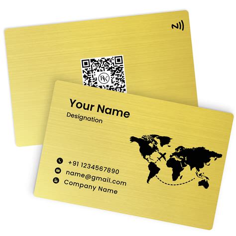 NFC Tag Business Cards | QR Code Business Card for Influencers