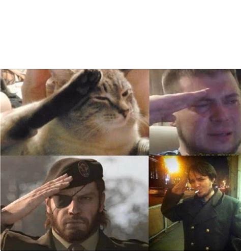 Salute Meme Template : r/MemeTemplatesOfficial