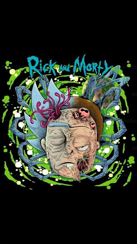 Autumn Snow on Rick and Morty. Rick and morty drawing, Psychedelic Cartoons HD phone wallpaper ...