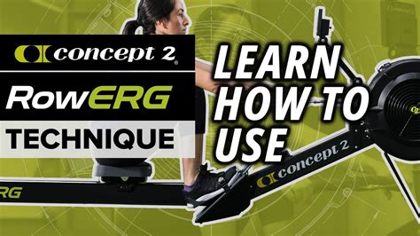 Correct Rowing Machine Technique, Improve Your Rowing | Concept2 - YouTube