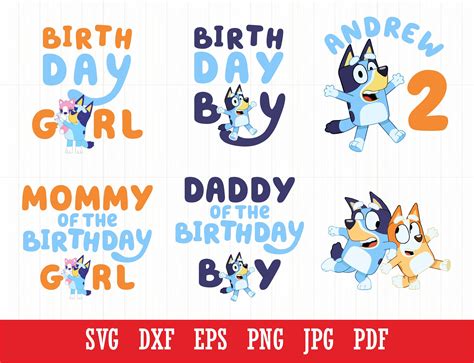 Printable Bluey Font