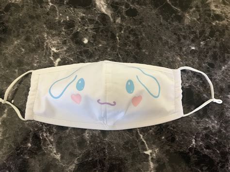 Cinnamoroll Inspired Face Mask | Etsy