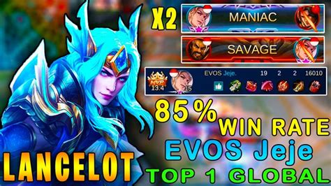 Lancelot Gameplay - Lancelot best build - lancelot top global by Jeje. - Mobile legends ...