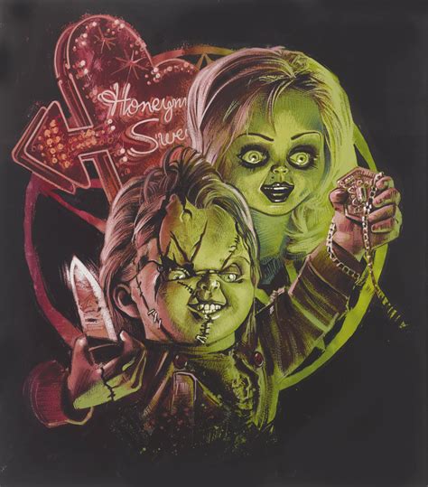 BRIDE OF CHUCKY (1988) ORIGINAL ARTWORK FOR US T-SHIRT | Original Film Posters Online | 2020 ...