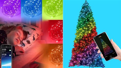 Smart Christmas Tree String Lights Decorations - YouTube