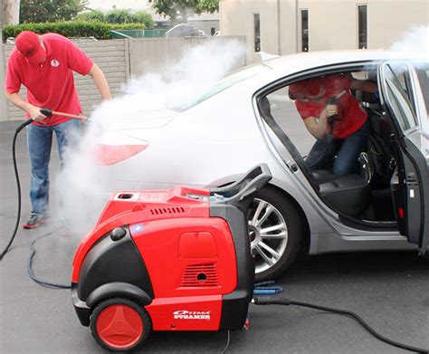 Mobile car wash with the Optima Steamer™ | Steamericas.com