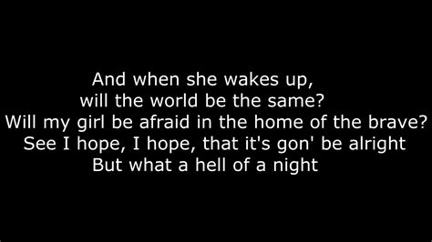 Macklemore - Wednesday Morning (Lyrics) - YouTube