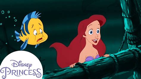 Ariel and the Sunken Ship | The Little Mermaid | Disney Princess - YouTube