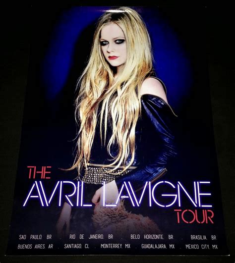 My Avril Lavigne's Collection: The Avril Lavigne Tour Poster