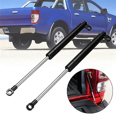 1 Pair 195mm Spring Steel Tailgate Slow Down & Easy Up Strut Set For ...