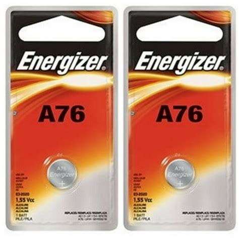 Energizer LR44 A76 1.5V Button Cell Red Single Battery 2 pack - Walmart.com - Walmart.com