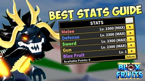 Best Blox Fruits Stats 2023 - PROJAKER