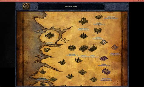 My BG:EE world map is different from everybody else's. : baldursgate