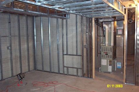 framing basement with metal studs - Fine Homebuilding