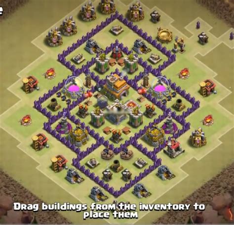 7+ Best Town Hall 7 War Base Designs 2019