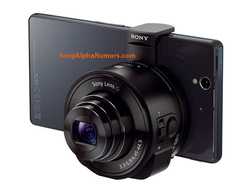 Those are the Sony DSC-QX10 and DSC-QX100 lens camera modules for smart phones | Photo Rumors