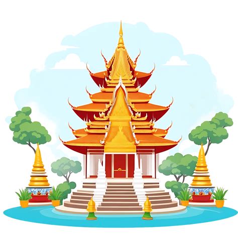 Buddhist Temple cartoon 26910474 PNG