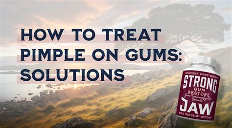 How to Treat Pimple on Gums: Causes, Symptoms and Treatment Solutions ...