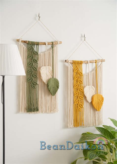 Macrame Wall Decor Boho Wall Art Nursery Room Decor Neutral - Etsy