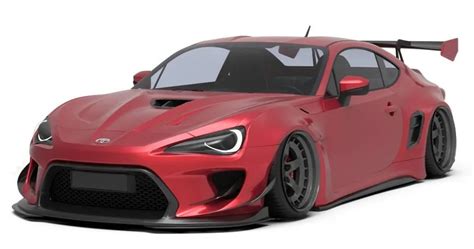 ROBOT CRAFTSMAN Carbon Fiber Widebody Kit For Toyota 86 Subaru BRZ Sci ...