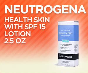 Neutrogena Healthy Skin Lotion Freebie Friday Giveaway! | Thrifty Momma ...