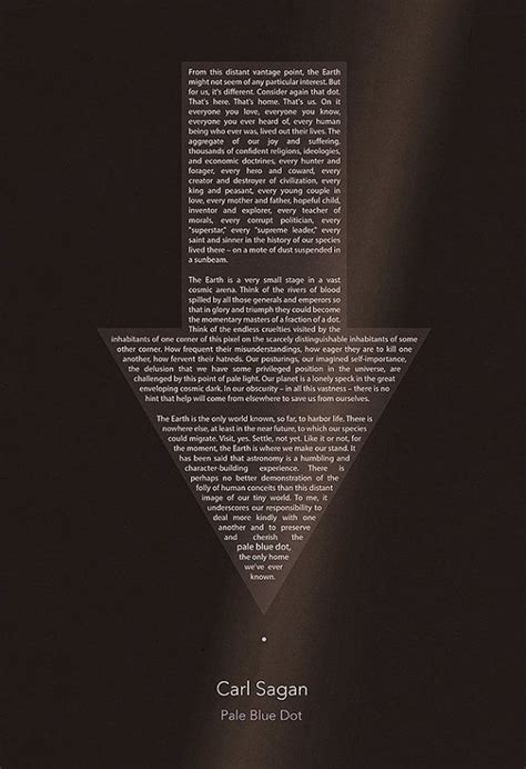 Carl Sagan Pale Blue Dot Poster (8x10, 11x17, or 13x19) | Pale blue dot ...