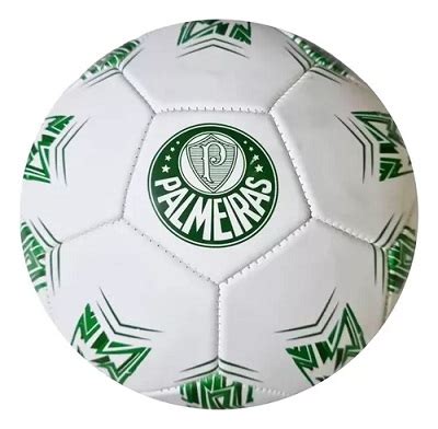 Bola de Futebol Estádio Palmeiras - Verde e Branco.