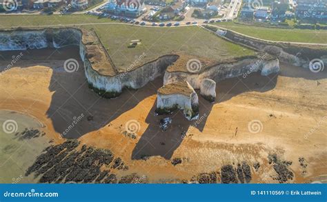 Aerial View Over Botany Bay in Kent Stock Image - Image of seaside, scenery: 141110569