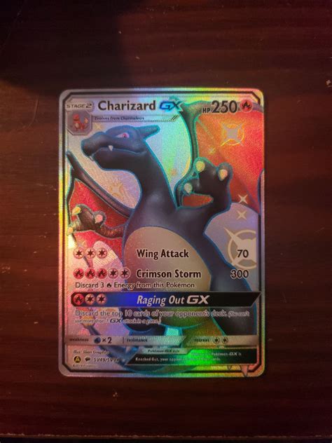 Pokemon Charizard Shiny Card