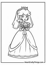 Printable Princess Peach Coloring Pages Updated 2021 sketch template