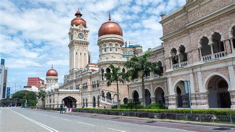 Sultan Abdul Samad Building. Prachtig historisch gebouw in Kuala Lumpur.