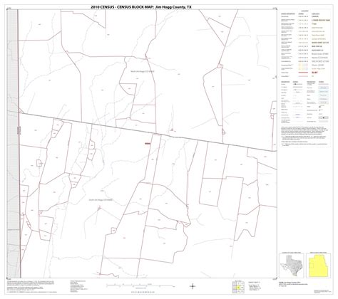 2010 Census County Block Map: Jim Hogg County, Block 9 - The Portal to Texas History