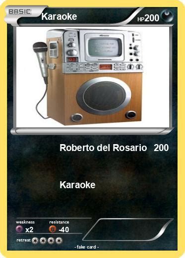 Pokémon Karaoke 8 8 - Roberto del Rosario - My Pokemon Card