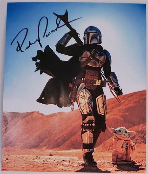 Pedro Pascal - Mandalorian - Hand Signed 8x10 - Autographed Photo ...