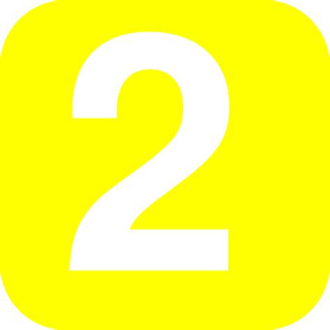 Number 1 Yellow Clip Art at Clker.com - vector clip art online, royalty free & public domain