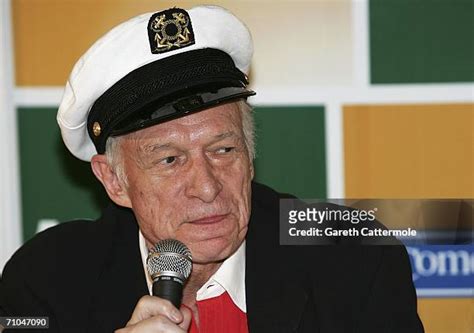 243 Hugh Hefner Celebrates His Th Birthday Stock Photos, High-Res ...